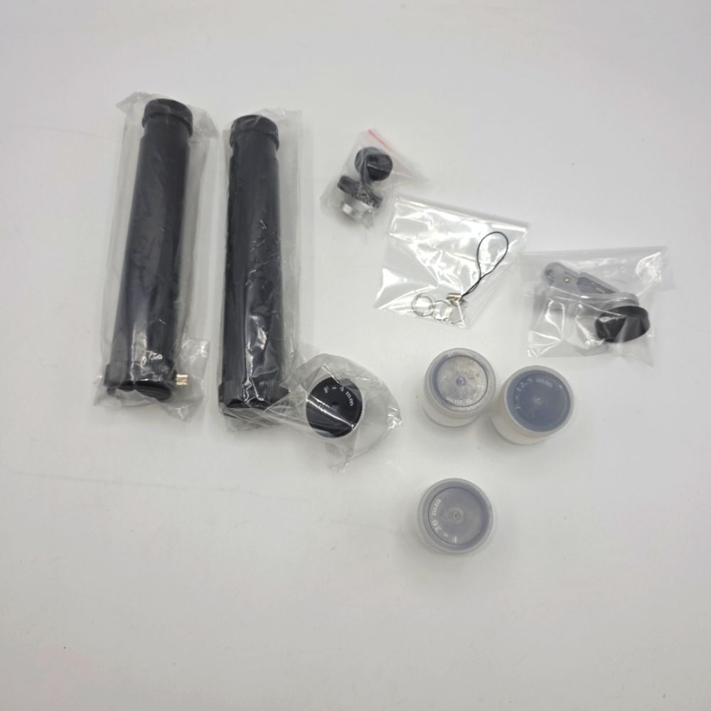 Barlow 1X 3X Erecting Telescope Eyepiece Set  4mm, 9mm, 20mm + Erecting Eyepiece